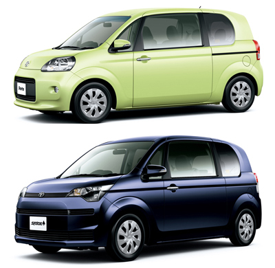 トヨタ ポルテをフル モデル チェンジ 同時に新型車スペイドを発売 Autocar Japan