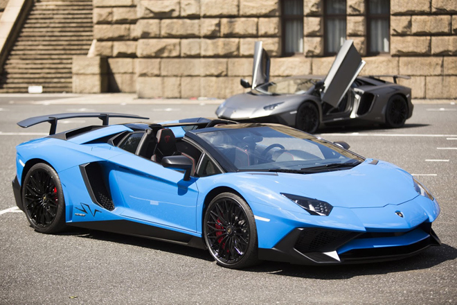 ランボルギーニ・アヴェンタドールLP750-4スーパーヴェローチェ日本初披露