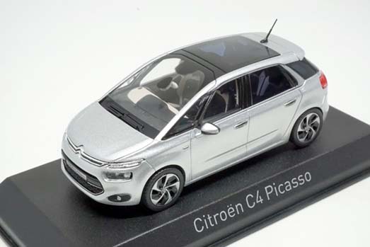 ノレブ 1/43 シトロエンC4ピカソ アルミニュームシルバー 2013
