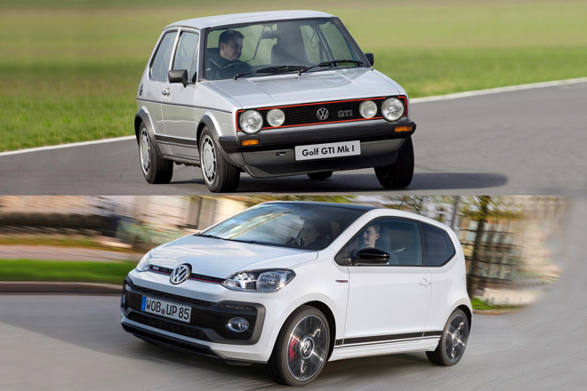 Vw Up Gti ほんとうに初代ゴルフgtiと共通点が多い 続報とスペックで比較 Autocar Japan