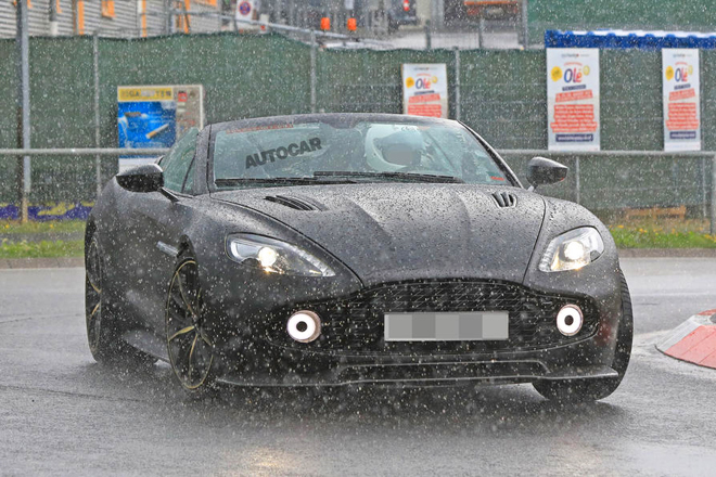 雨ニモマケズ…屋根なしテスト ヴァンキッシュ・ザガート・ヴォランテ/スピードスター