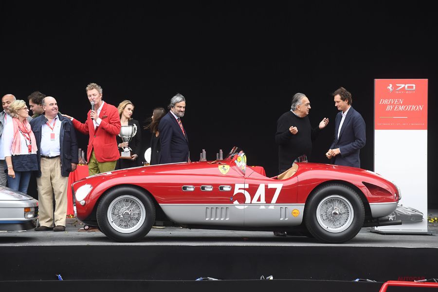 フェラーリ70周年祝賀行事　コンクール・デレガンス