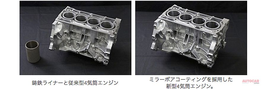 日産の溶射シリンダーボア粗面化技術　NMRP（ニッサン・マシニング・ラフニング・プロセス）