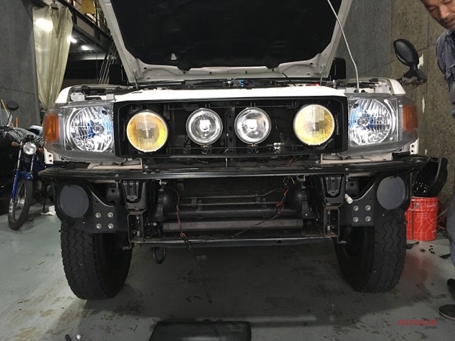 フォグランプステー　ランクル40 ランクル70 ジープ 楽天市場】4X4エンジニアリングサービスランプステー ランドクルーザー
