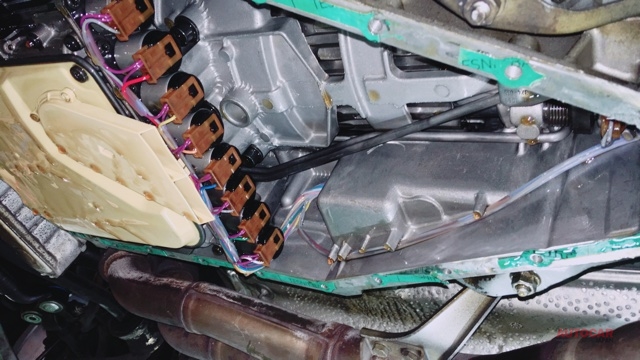 4型bmw 540 新車化 Atオイル漏れ ワイヤーハーネス交換 オート スクエアー エノモト スペシャルショップ Autocar Japan