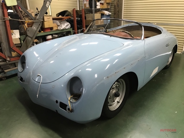 ポルシェ356 スピードスター 塗装剥離 全塗装いよいよ開始 早川鈑金 スペシャルショップ ナビ Autocar Japan