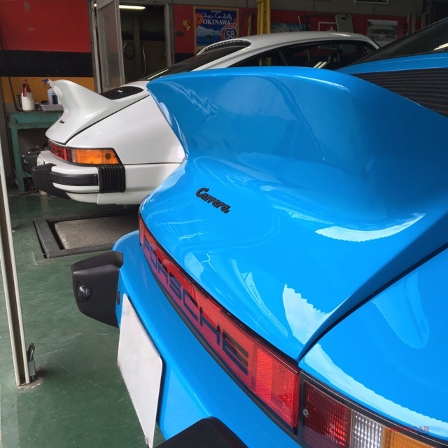 ポルシェ911 ダックテール4台／964／3.2カレラ／74カレラ／75 S