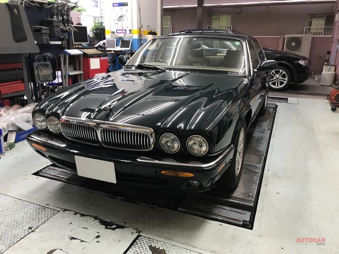 X308型ジャガーxj 車検整備 意外と初心者にはオススメな車種 フキデオートサービス スペシャルショップ ナビ Autocar Japan