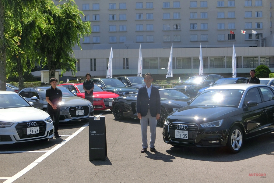 アウディ オンデマンド日本上陸 都会の高級車市場 所有から共有 へ Autocar Japan