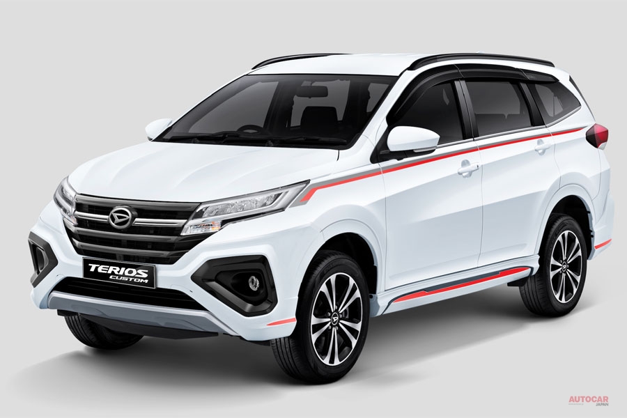 7人乗りsuv テリオス カスタム ダイハツのインドネシア法人発売 Autocar Japan