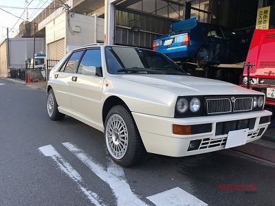 ランチア デルタ コルサ9 希少車 ミシュランスタッドレスx Ice3に交換 Autocar Japan