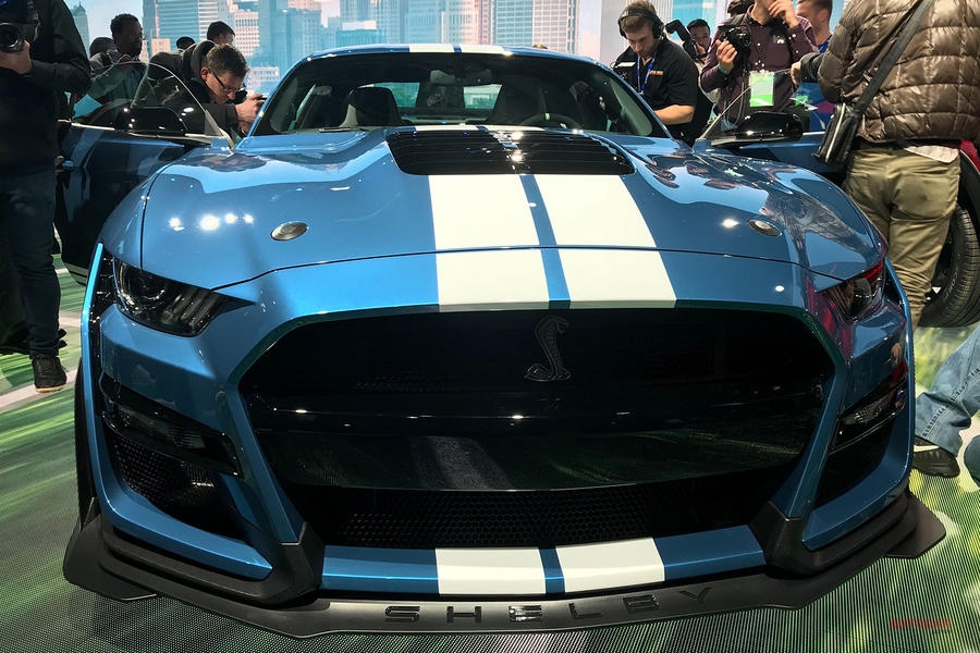 実車 シェルビー マスタングgt500 710ps以上 内装 北米発売時期 デトロイトショー Autocar Japan