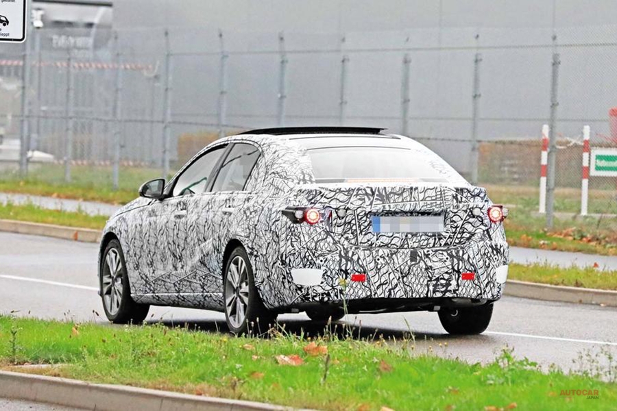 メルセデス ベンツcクラス 改良新型 ニュルブルクリンクに 48vのmhevか ニュース Autocar Japan