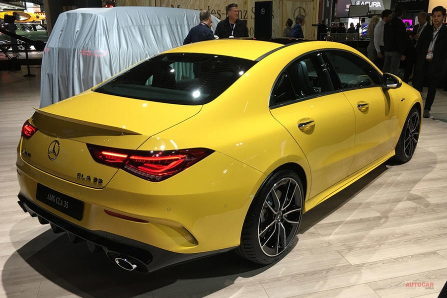 実車 メルセデス Amg Cla35 4マティック 306ps ニューヨーク モーターショー Autocar Japan