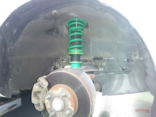 Nb型マツダロードスター 車高調取り付け 1000km慣らし後 アライメントと車高調整 クロスロード小山 スペシャルショップ Autocar Japan