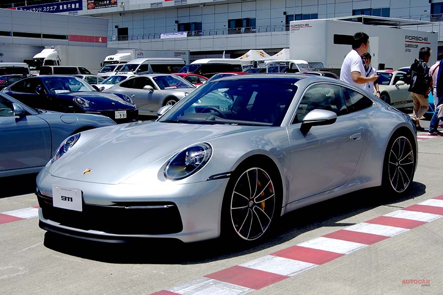 911の最新型、992型はこのイベントが日本での初お披露目。