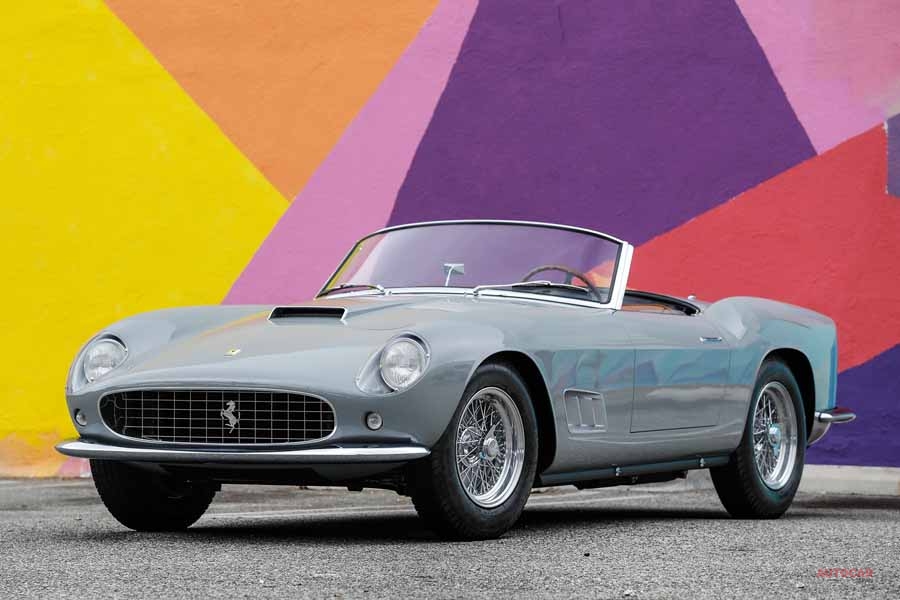 「1958年フェラーリ250GT LWBカリフォルニア・スパイダー（10億5489万円）」