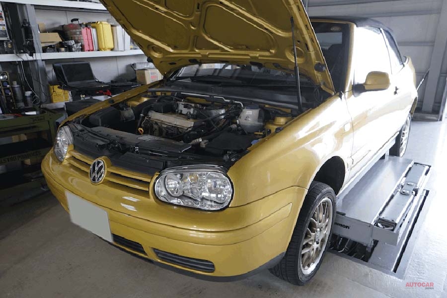 VWゴルフ4カブリオレABS修理 ディーラーにも部品なし ネットを見てのご