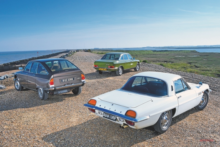 NSU Ro80／シトロエンGSビロトール／マツダ・コスモ110S