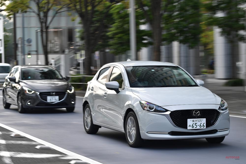 Mazda 2 Demio Comparison Test Drive Between New And Old