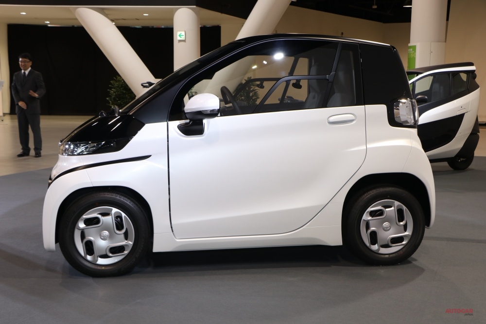 トヨタが発表した超小型EV。