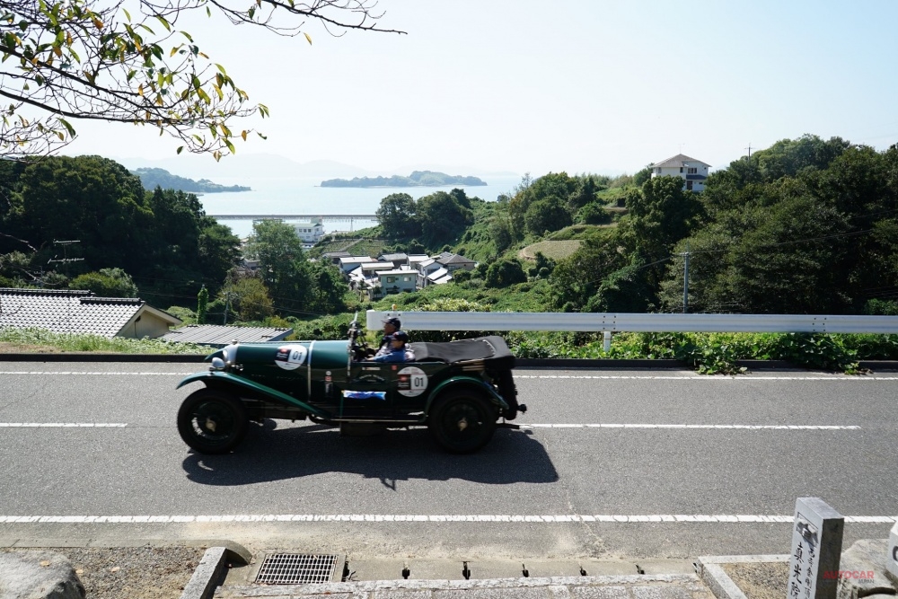 参加車両は戦前のモデルから最新のスーパーカーまでとバラエティに富むのが特徴。