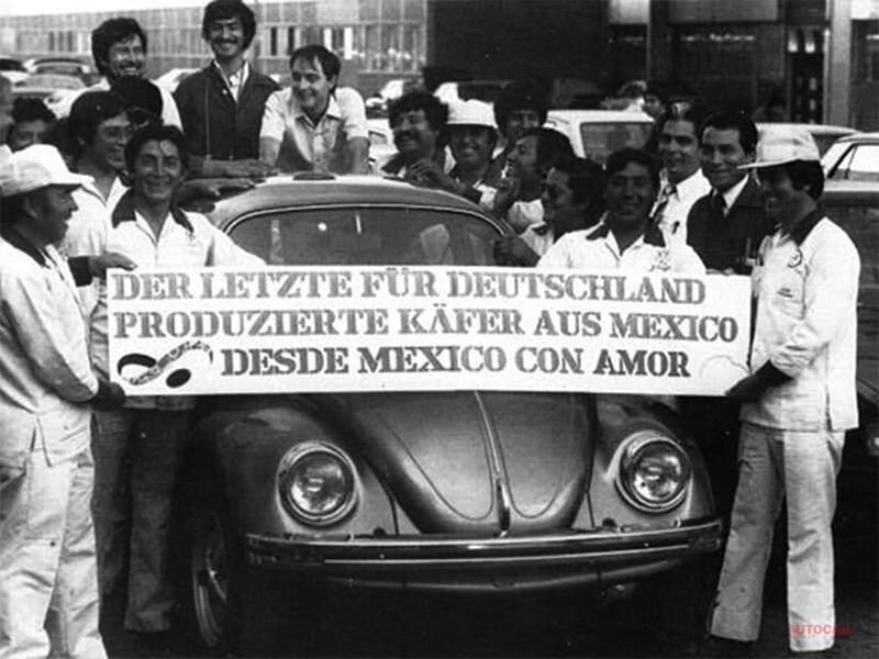 東京本社にご来店のメキシコ ビートルは稀少な 50 Jahre Kafer Flat4 フラットフォー スペシャルショップ Autocar Japan