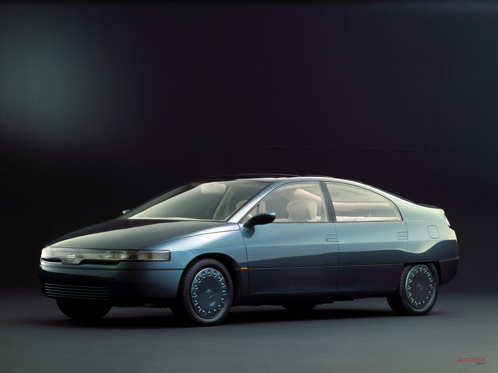 1989年東京モーターショーに登場した日産プリメーラX。