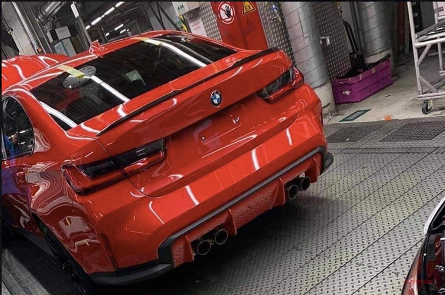 次期型BMW M3プロトタイプ