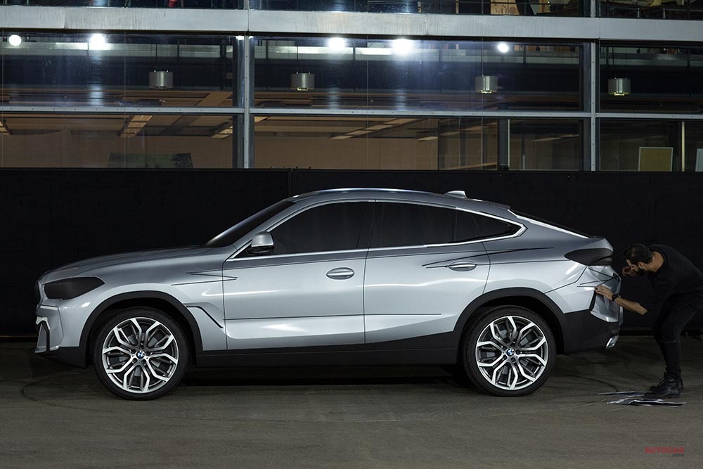 新型BMW X6のデザイン開発作業