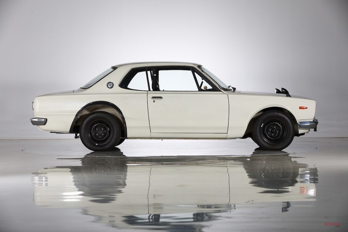 出品された日産スカイライン2000GT−R（1972年）