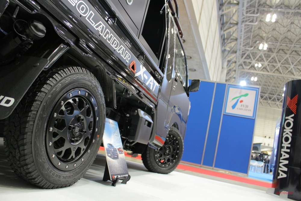 【軽トラ リフトアップ】SUV用タイヤ、ジオランダーX-ATの14インチ キャンピングカーショー - AUTOCAR JAPAN