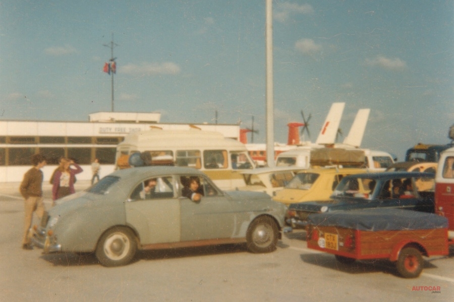 1974年、ドーバー海峡にて