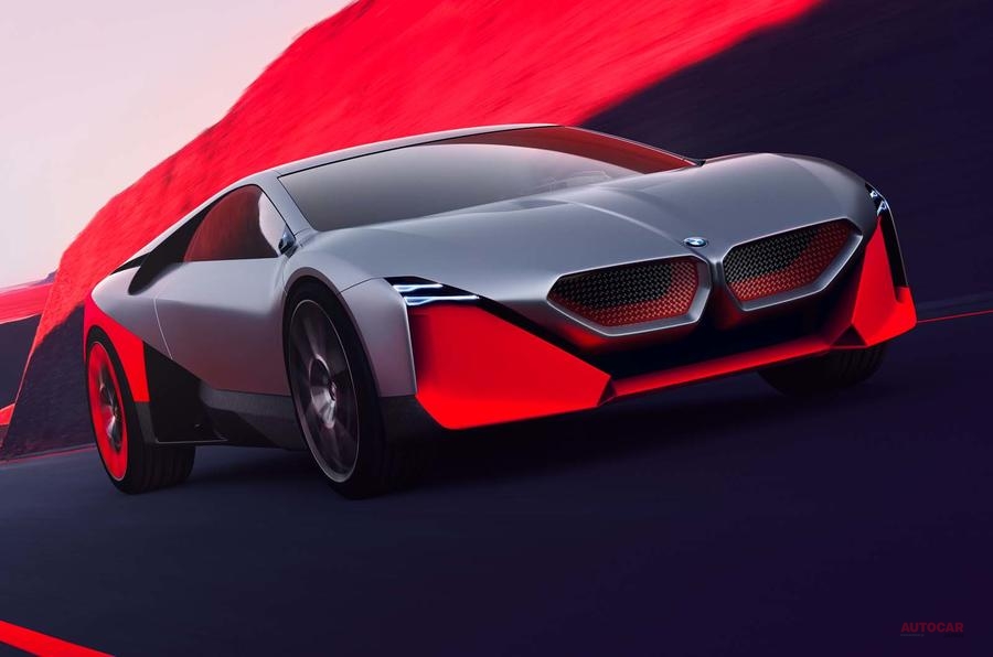 BMWが2019年に公開したハイブリッド・スーパーカー・コンセプト「ビジョンMネクスト」