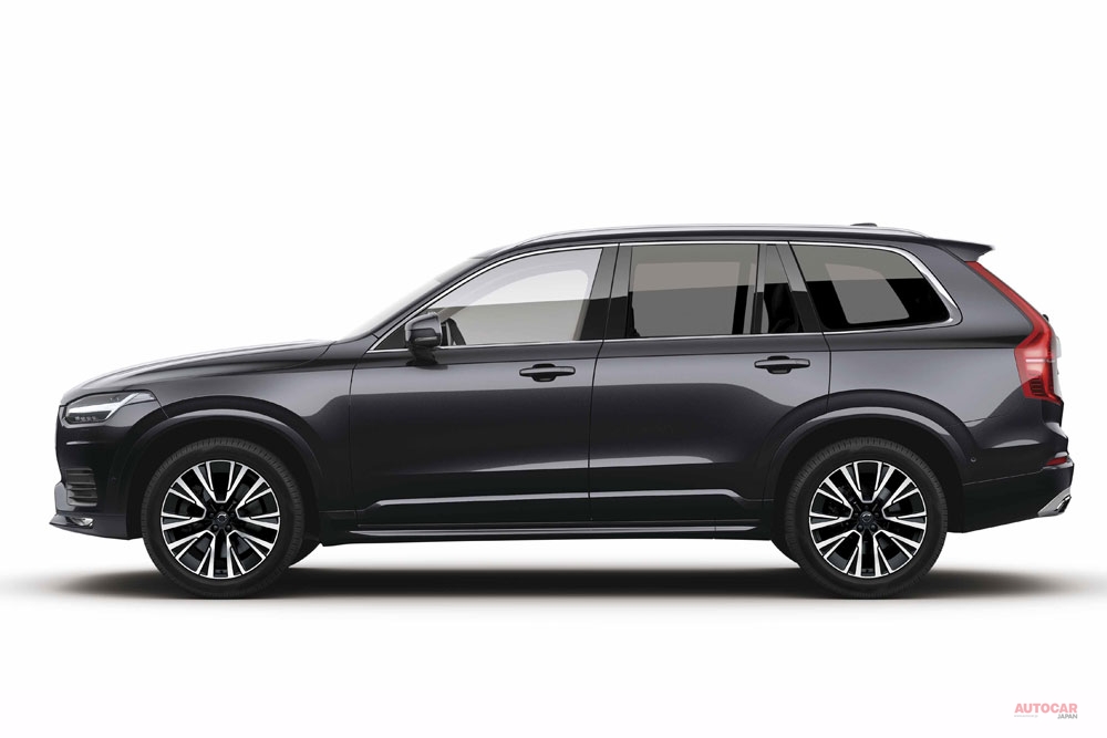 新発売されたボルボXC90 B5。