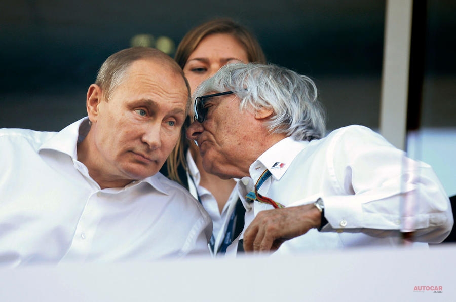 F1界のスターであれば、プーチンのような世界のリーダーにも話を聞いてもらえる。