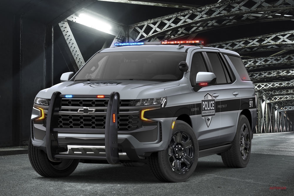 最新型シボレー・タホの警察車両（PPVパッケージ：2021年モデル）