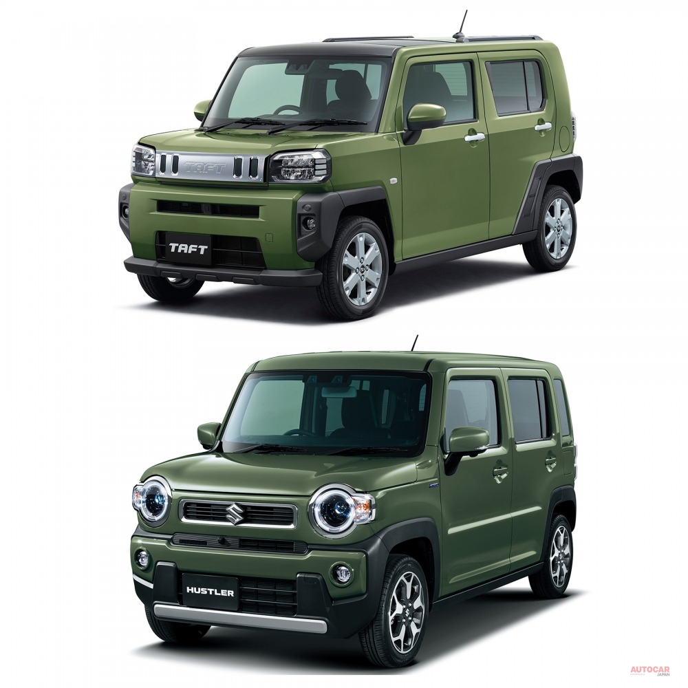 完全データ比較 ダイハツ タフトvsスズキ ハスラー どちらを買うか あなた次第 Autocar Japan