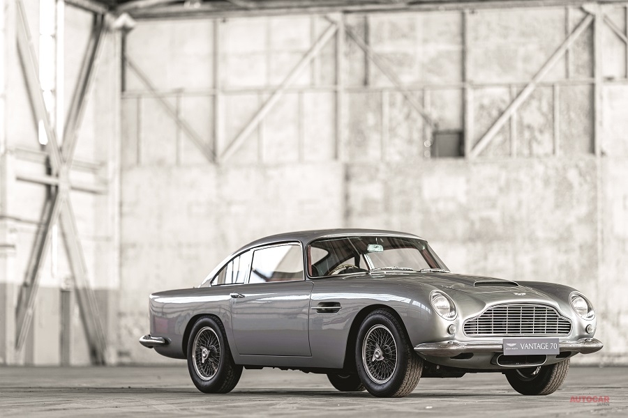 アストン マーティンDB4はDB5を上回る甘美な走りを見せる。