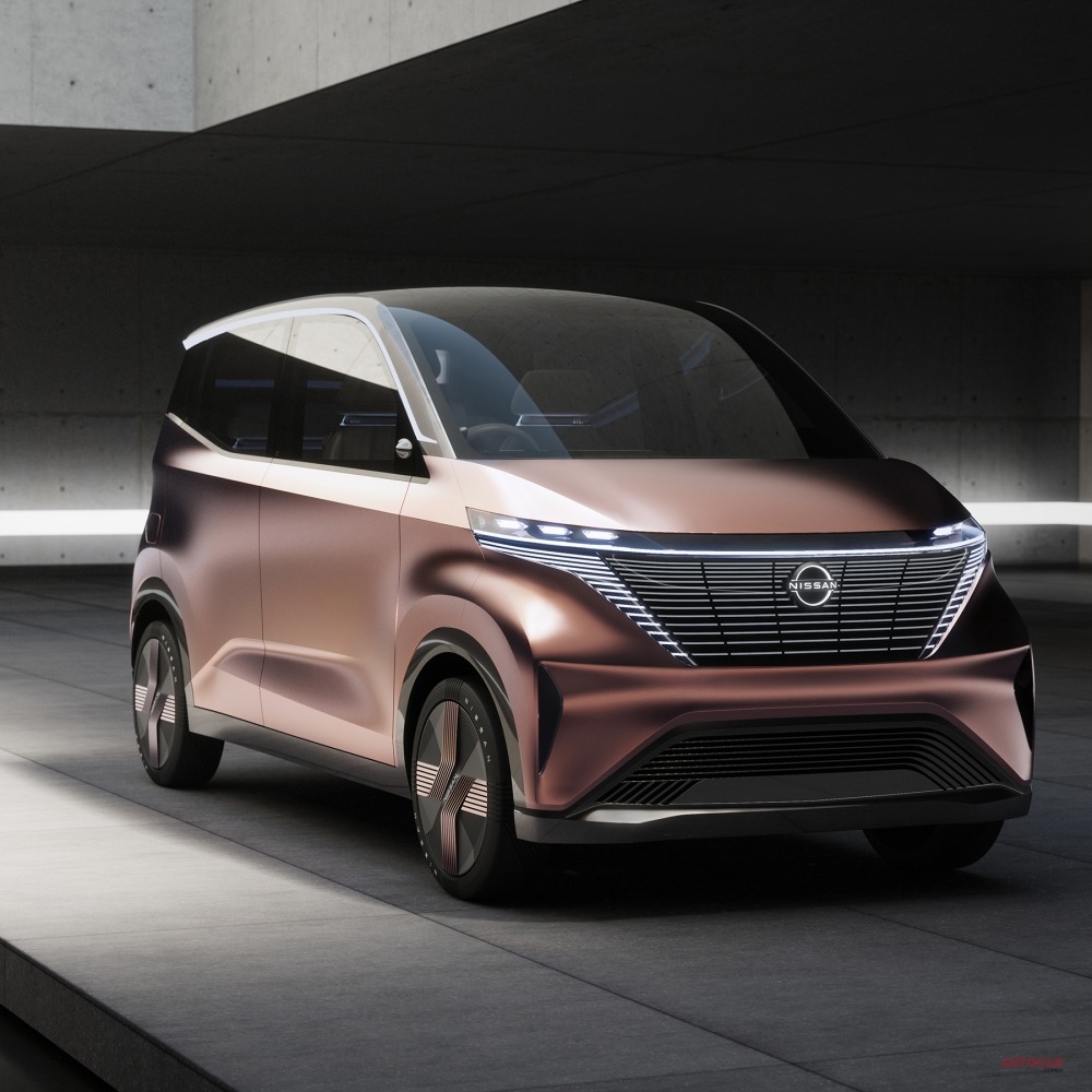 日産IMk（アイエムケー）コンセプト。軽サイズのEV。