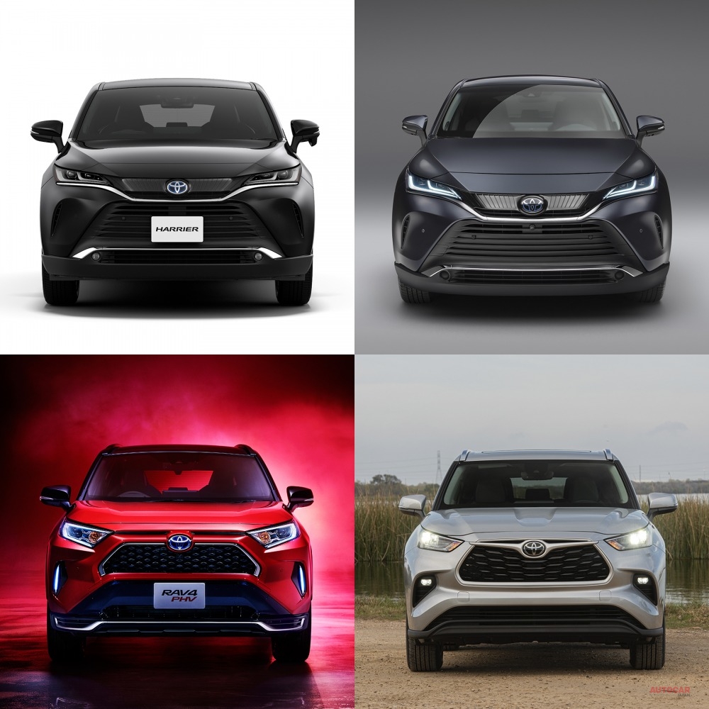 違いを説明できる トヨタ ハリアー Rav4 ヴェンザ ハイランダー ぜんぶ兄弟 似ているけど違った Autocar Japan