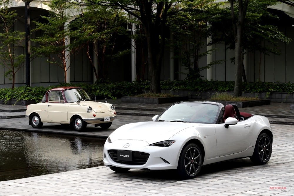 マツダ・ロードスターとR360クーペ