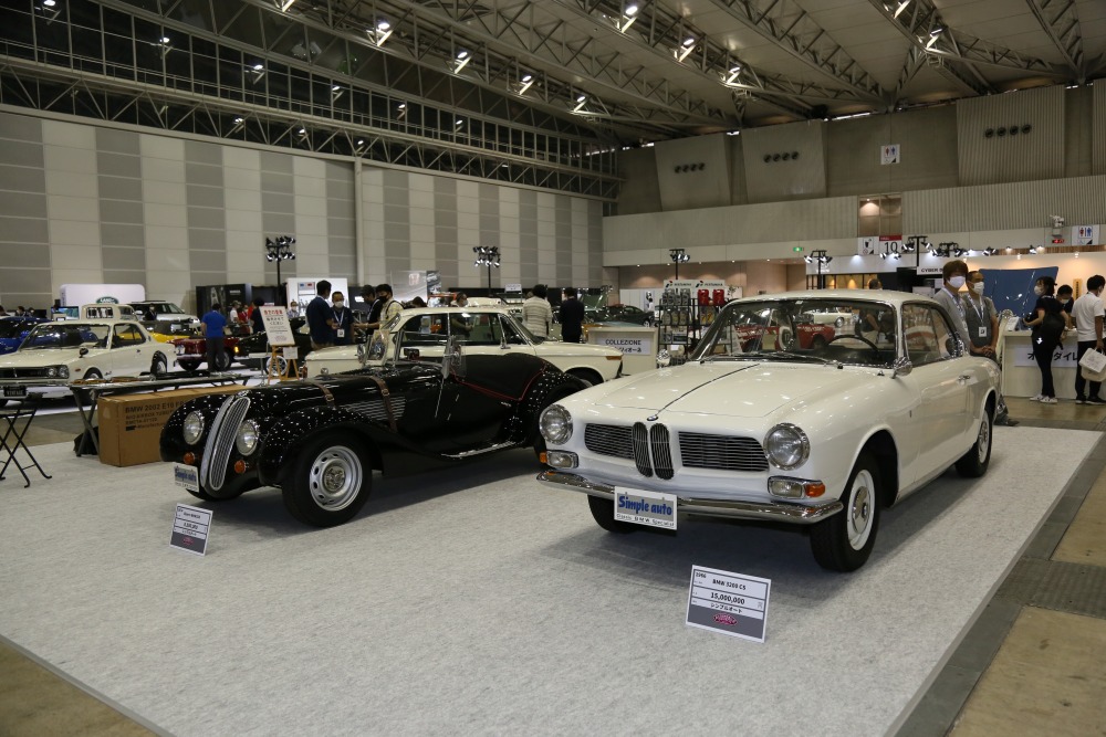 来場者の投票で決まる「オートモビル・カウンシル・カー・オブ・ザ・イヤー2020」には、BMW 2002のスペシャルショップとして知られるシンプルオートが持ち込んだ1966年BMW 3200CSが選ばれた。
