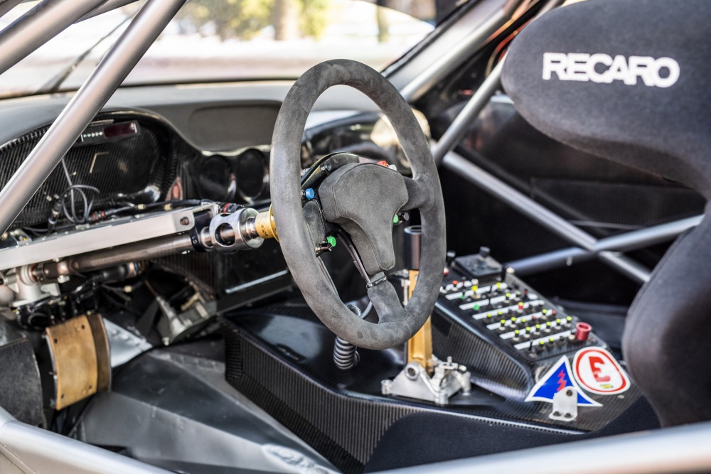 フェラーリ550 GT1プロドライブの内装。