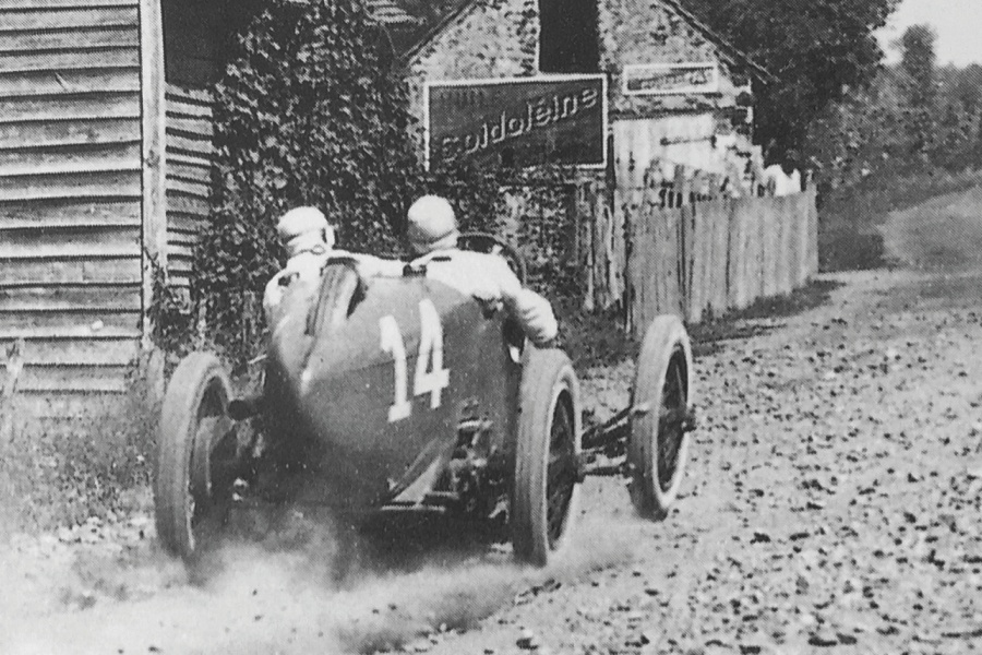 1921年のフランス・グランプリを走るバッロ 3/8 LC