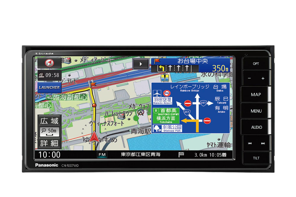 Panasonic Strada CN-RA07D SDナビ