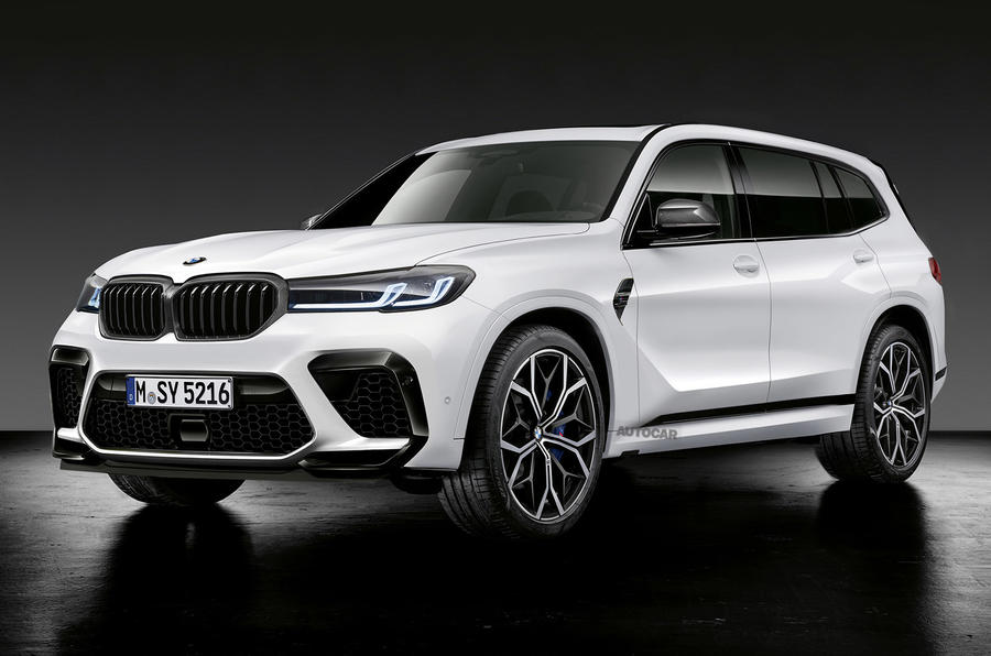 BMW X8のAUTOCAR予想イメージ