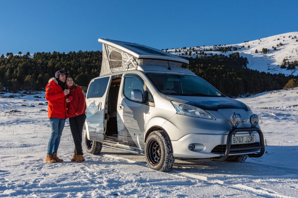 日産e-NV200ウインター・キャンパー・コンセプト