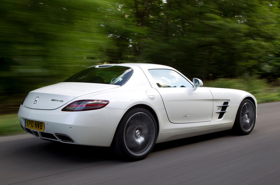 画像 写真 571psにガルウイング メルセデス ベンツsls Amg 英国版中古車ガイド 価格は上昇中 Autocar Japan