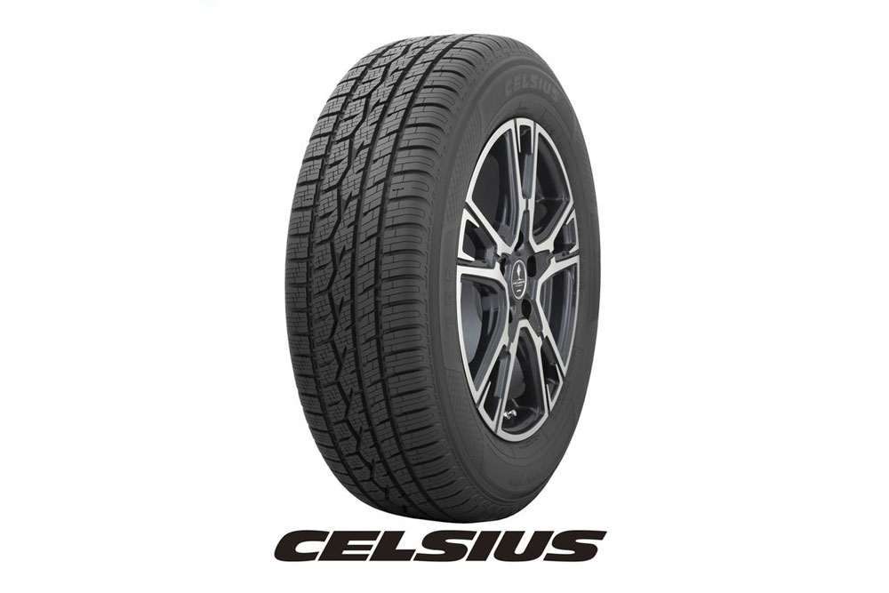 オールシーズンタイヤの「セルシアス（CELSIUS）」は、2020年度グッドデザイン賞に選ばれている。19サイズをラインナップ。